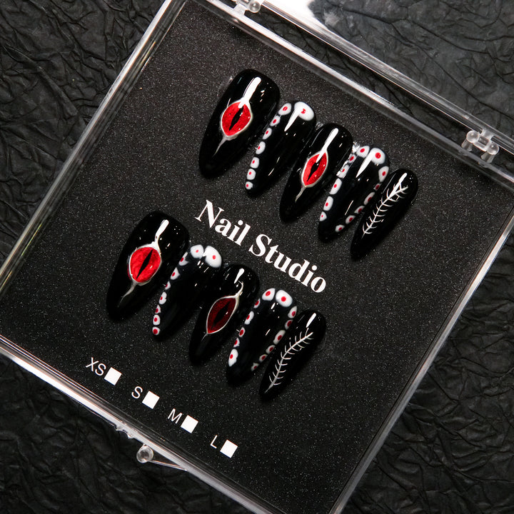 Artistic Sculpted Press-On Nail Enhancements