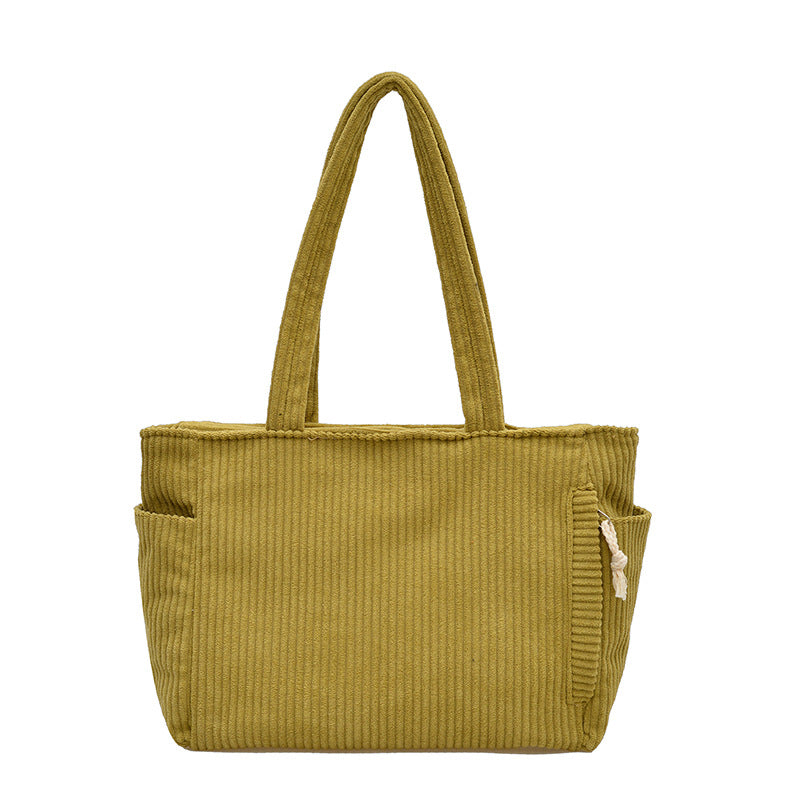 WoVersatile Corduroy Tote Bag Stornfield