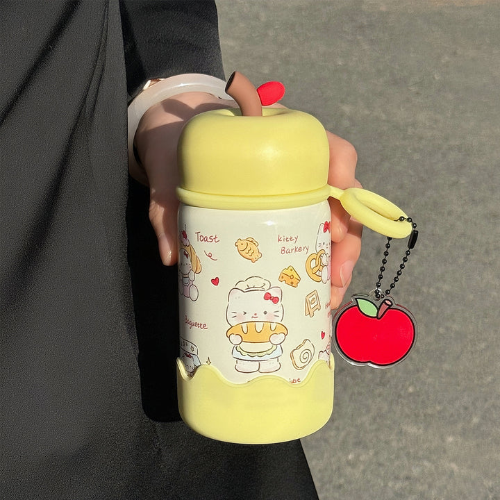 Women portable coffee cup with creative lid Stornfield