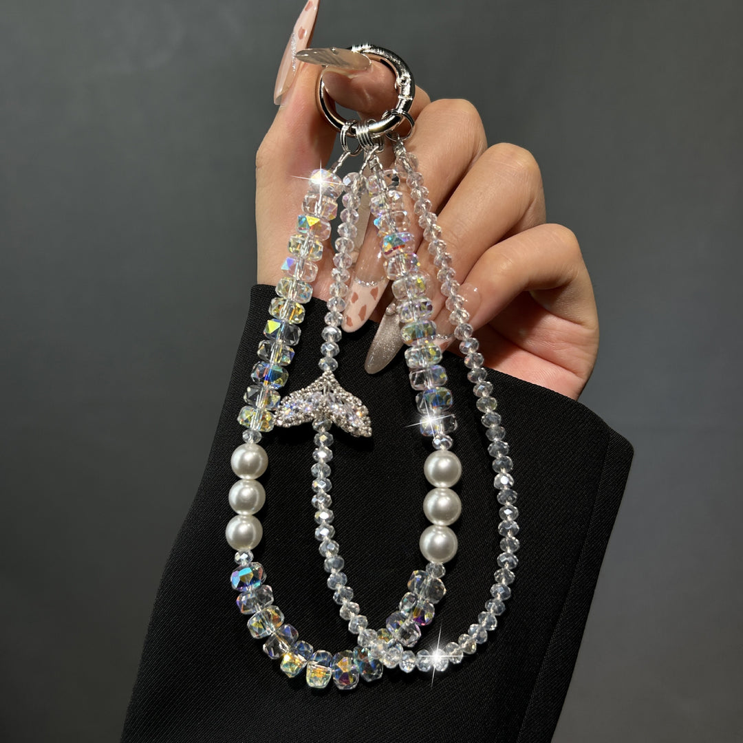 Elegant Beaded Charm Keychain Stornfield 1790135859