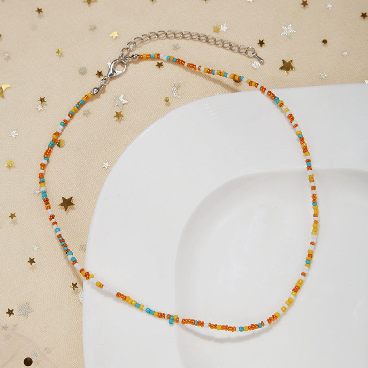 Handcrafted Beaded Choker Necklace Stornfield