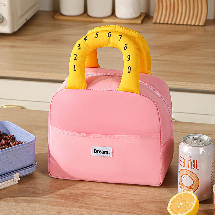 Insulated Lunch Bag with Colorful Handles Stornfield