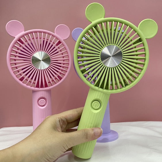 Unisex Funny Hand Fan with Animal Ears Stornfield