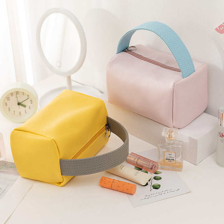 Elegant Faux Leather Cosmetic Case Stornfield