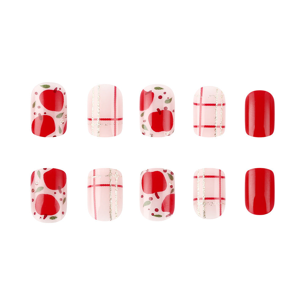 Artistic Press-On Nail Design Set Stornfield