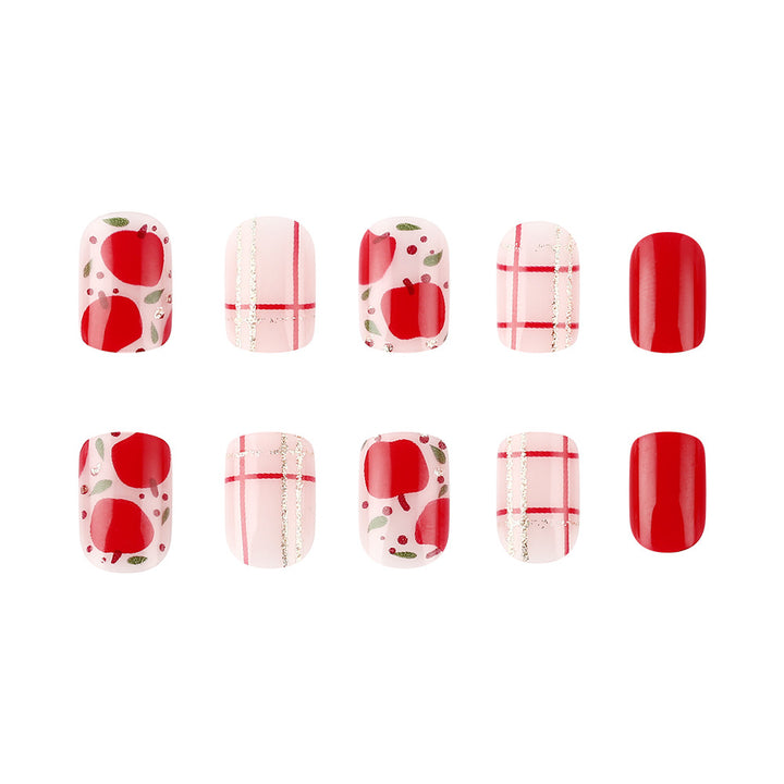 Artistic Press-On Nail Design Set Stornfield