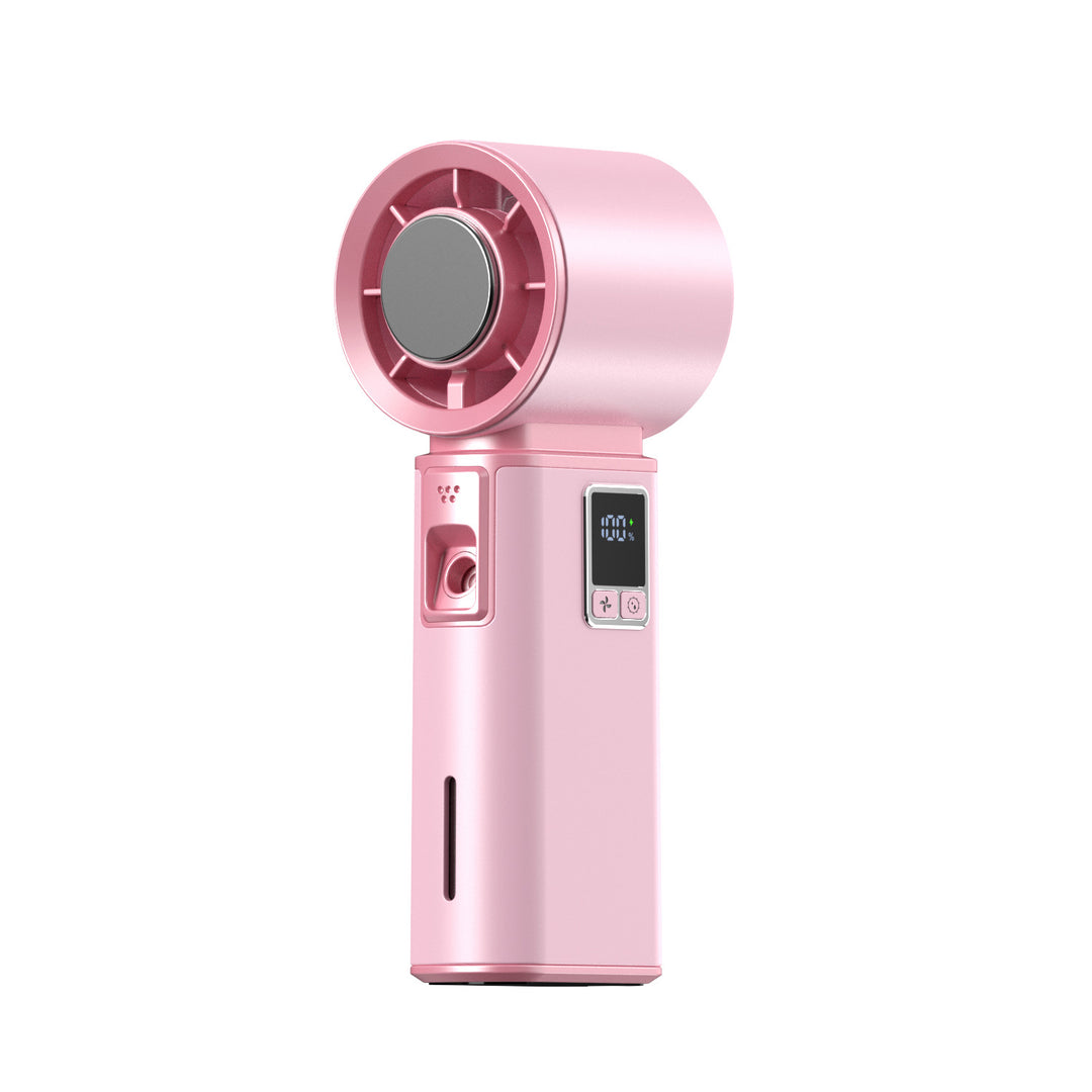 Women's Portable High-Performance Fan with Digital Control Stornfield