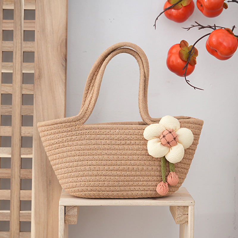 Flower-shaped tote bag Stornfield