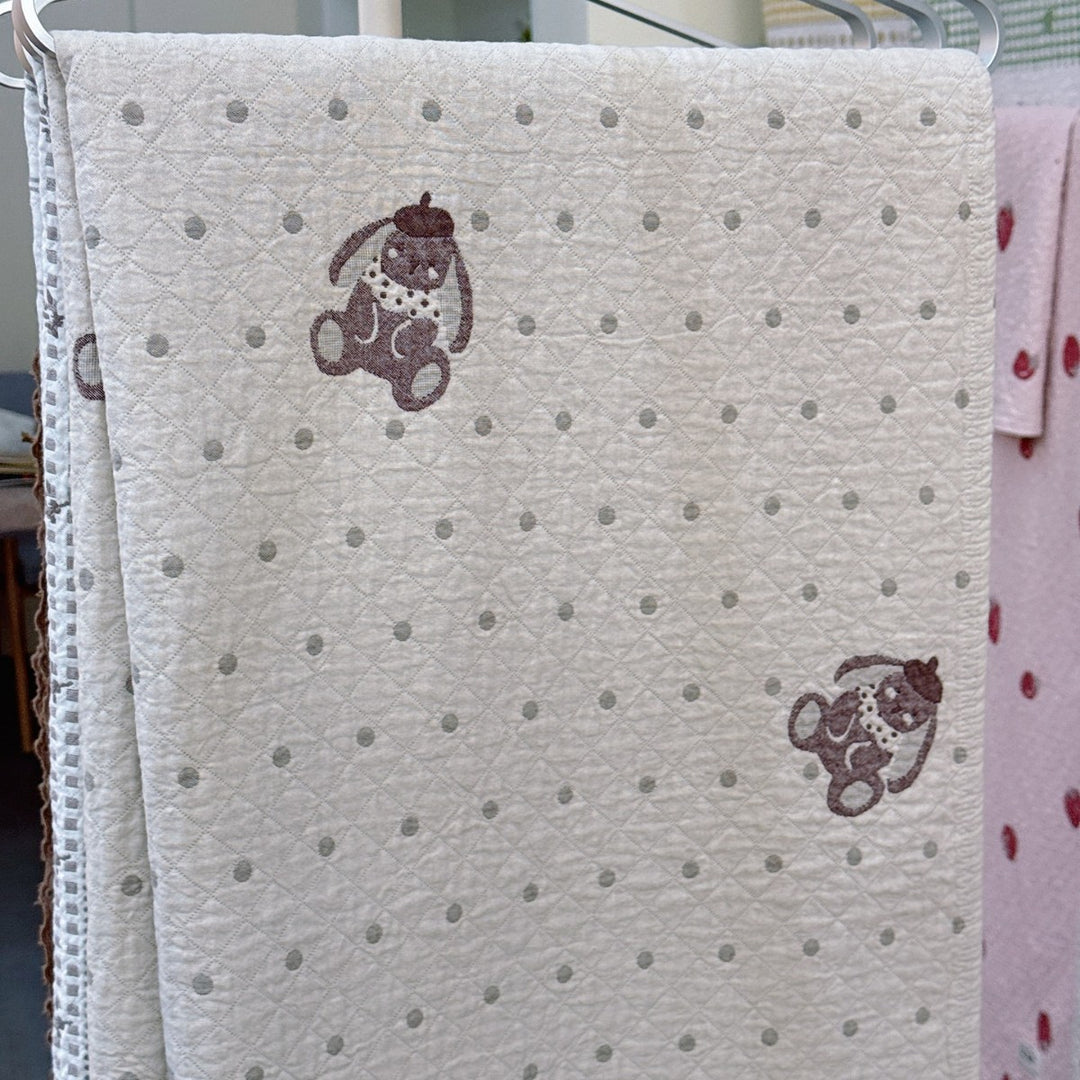 Ladies cuddly blanket with cute horse motif Stornfield