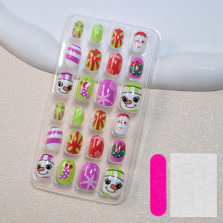 Themed Summer Beach Nail Art Press-On Nails Stornfield