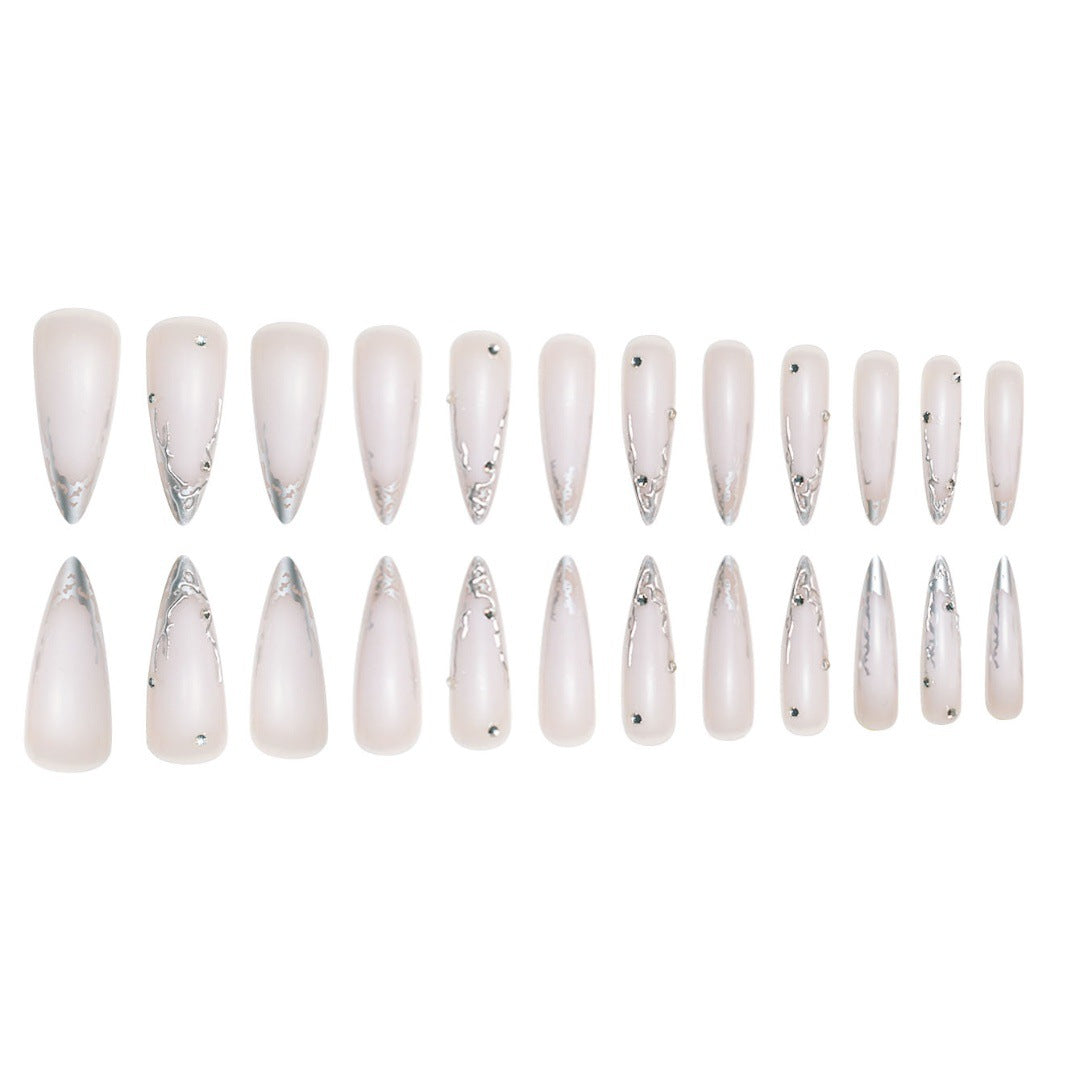 Angular Stiletto Press-On Nail Extensions Stornfield