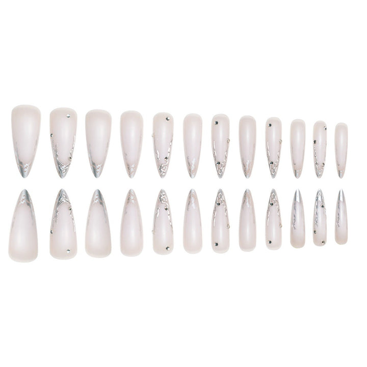 Angular Stiletto Press-On Nail Extensions Stornfield
