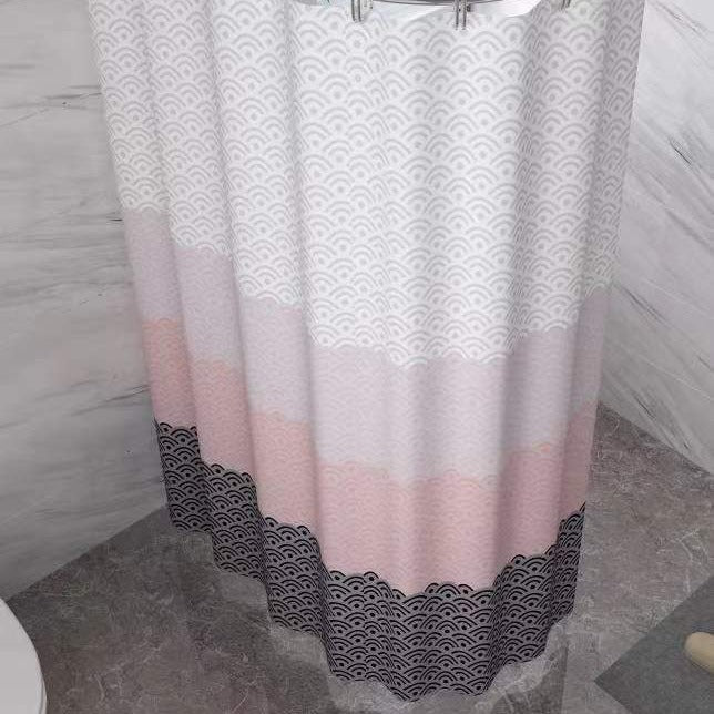 Modern Abstract Printed Shower Curtain Stornfield