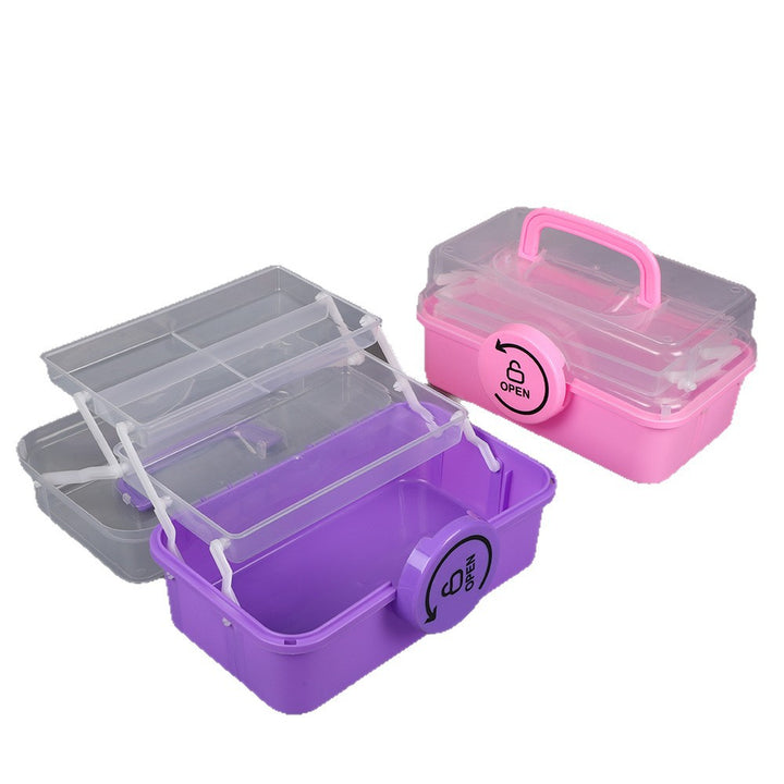 Portable Multi-Section Craft Storage Box Stornfield