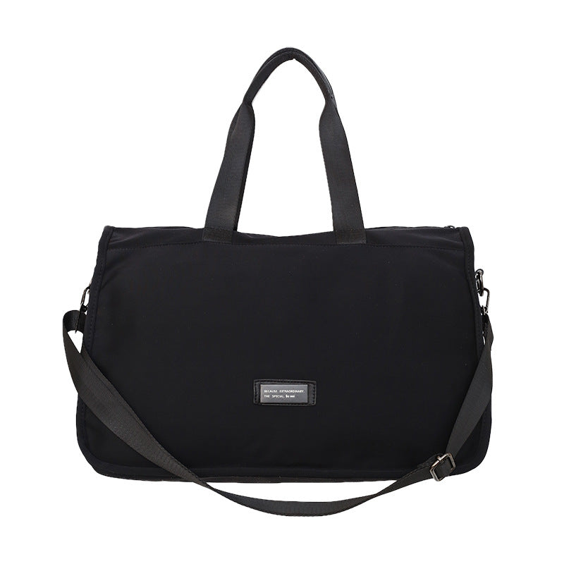 Sporty travel bag with ergonomic carrying handles and versatile compartments Stornfield