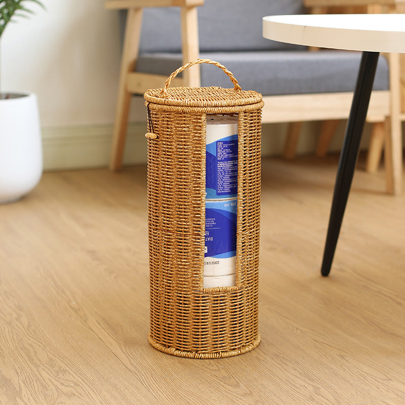 Decorative Woven Storage Cylinder Stornfield
