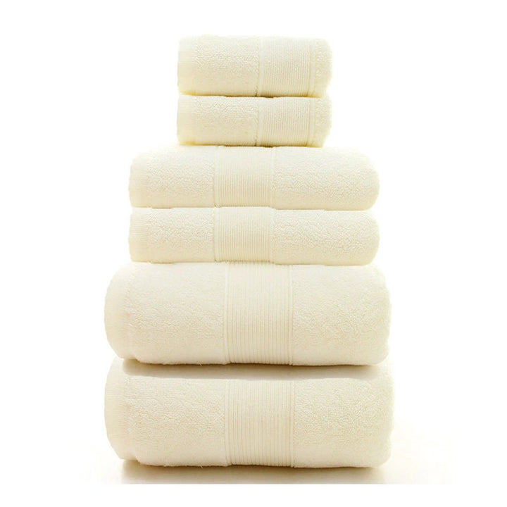 Terry Towel Set With Luxurious Textile Design Stornfield