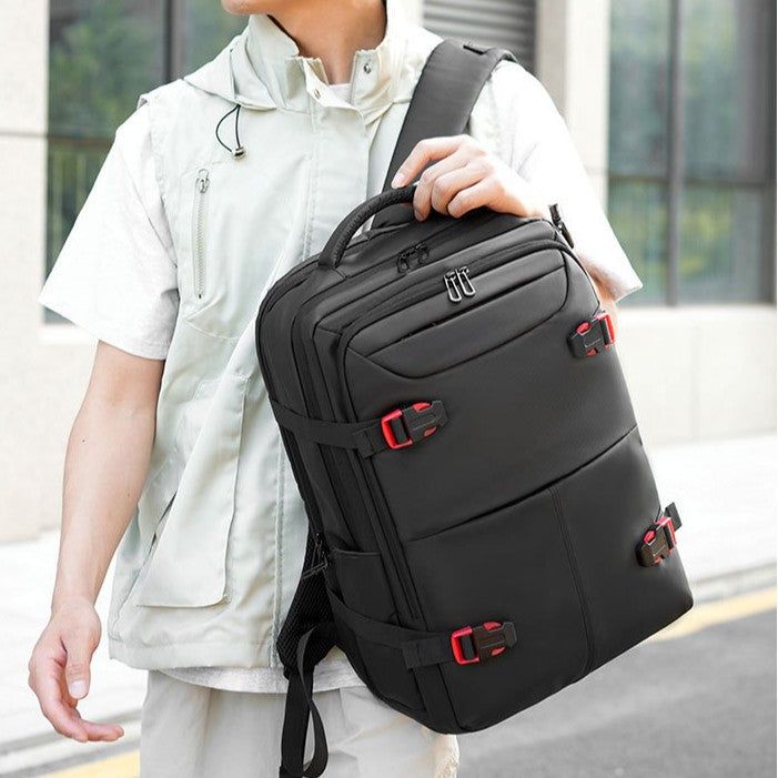 Practical Laptop Backpack with Innovative Safety Compartment and Organizer System Stornfield