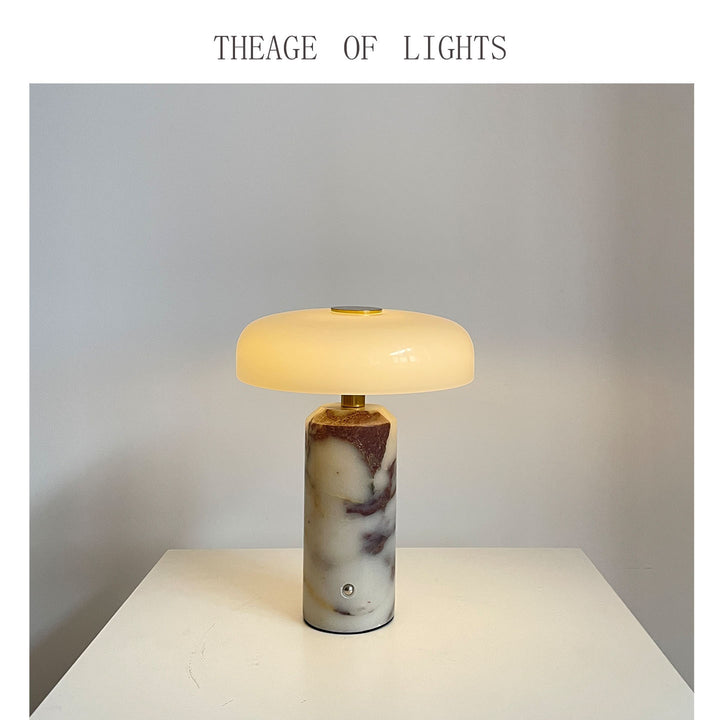 Modern Marble Accent Table Lamp