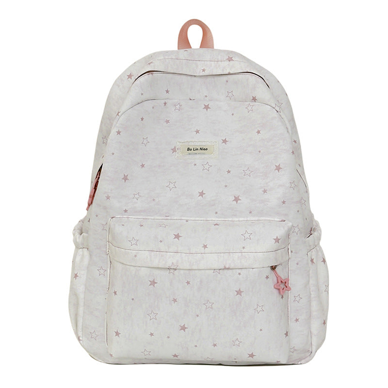 Star-Embellished Casual Backpack Stornfield 1791205930