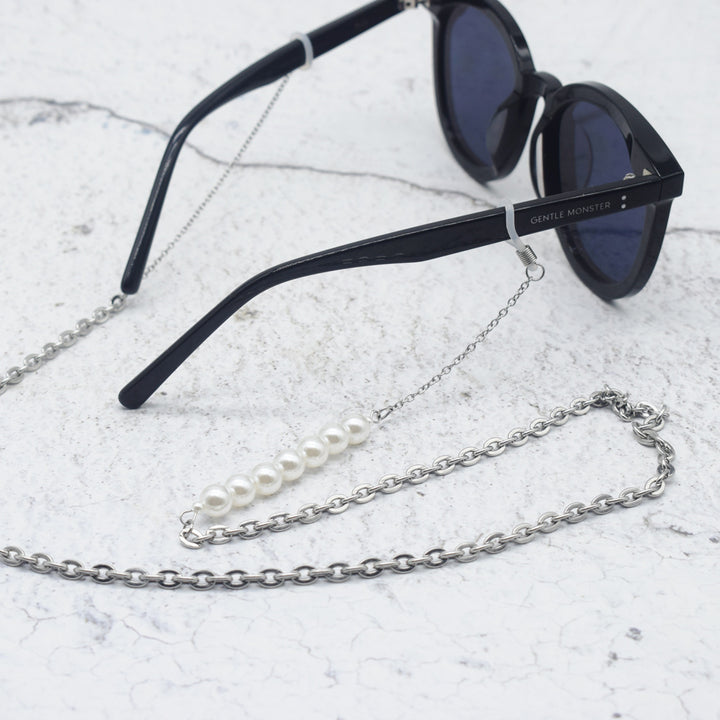 Elegant Pearl Bead Eyewear Holder Chain Stornfield
