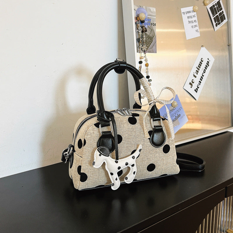 Whimsical Polka Dot Mini Handbag Stornfield