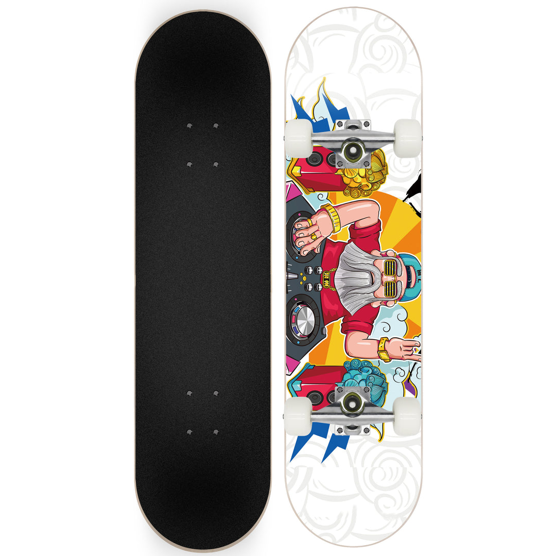 Skateboard with Galaxy Design Stornfield