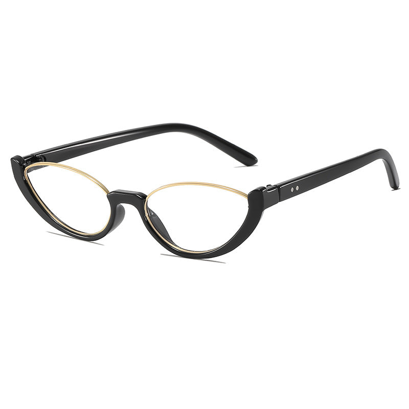 Retro-Inspired Clear Frame Cat Eye Sunglasses Stornfield