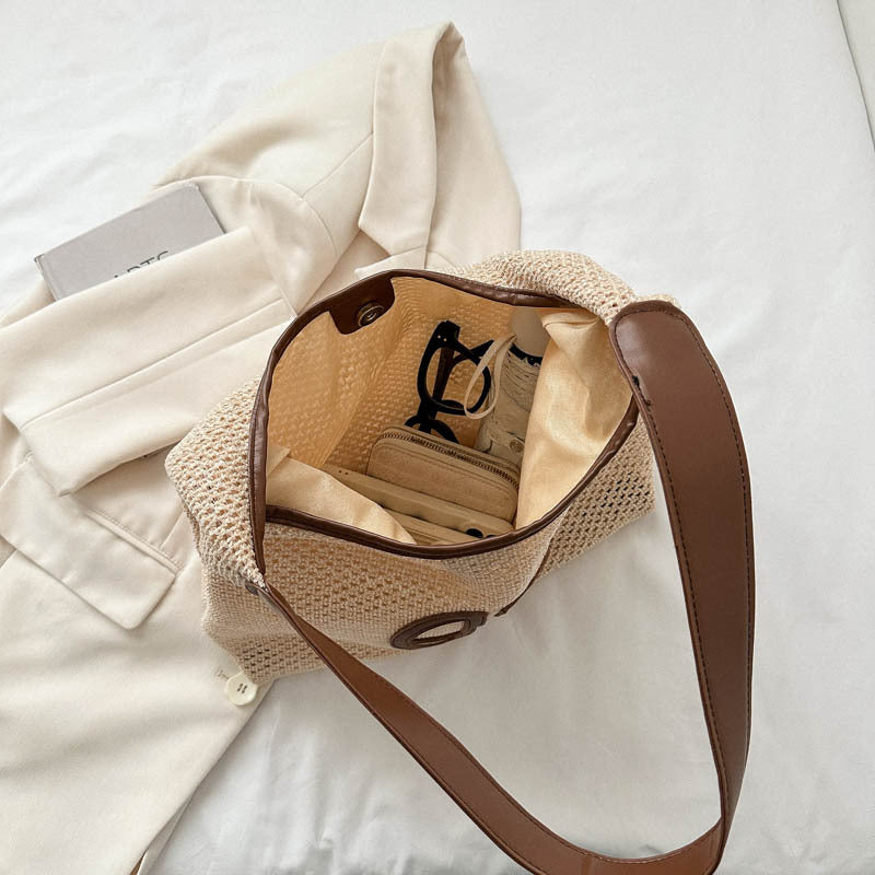 Elegant Woven Market Tote