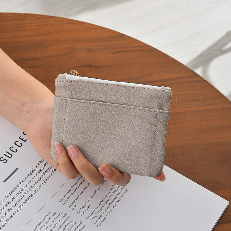 Premium Textured Leather Card Holder Stornfield