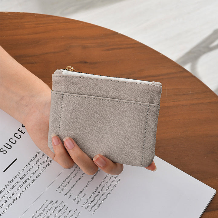 Premium Textured Leather Card Holder Stornfield