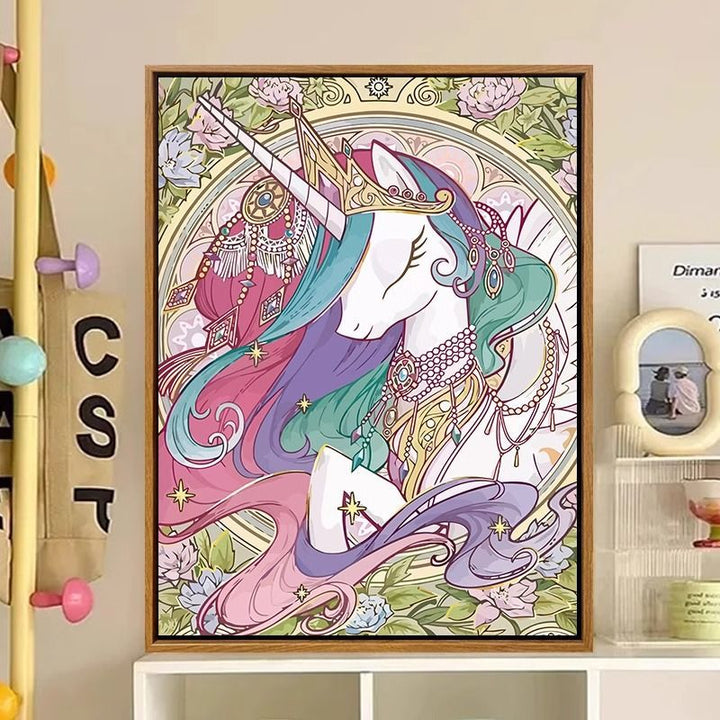 Cartoon-Inspired Fantasy Character Canvas Art Print Stornfield