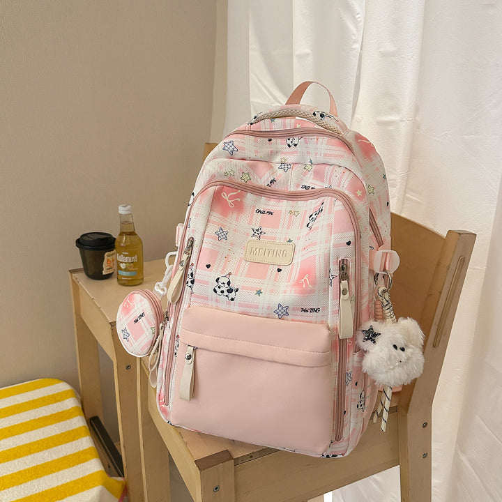Fun-Themed Patterned Backpack Stornfield
