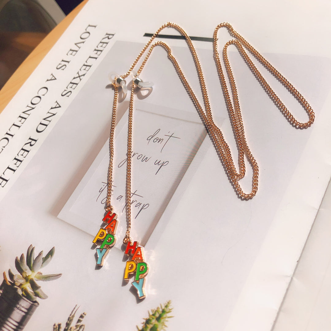 Stylish Dual Charm Eyewear Chain Stornfield