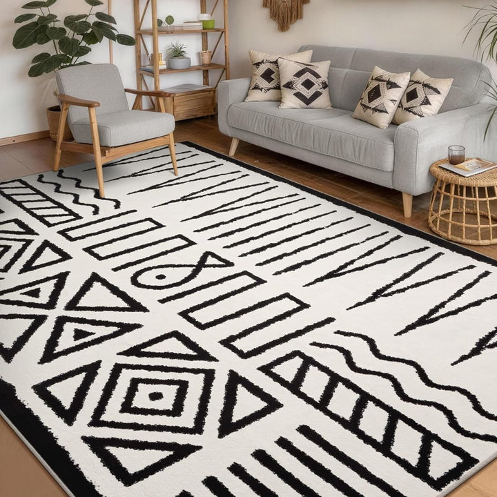 Abstract Modern Area Rug