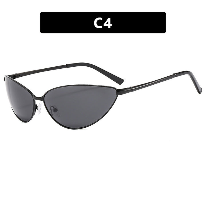 Women's Cat-Eye Sunglasses with Fashionable Metal Frame Stornfield
