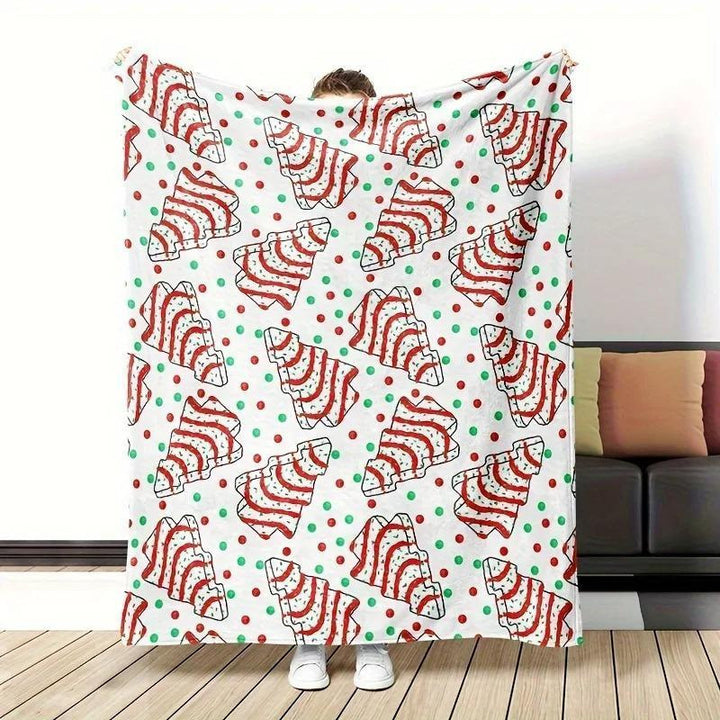 Artistic Butterfly-Inspired Fleece Blanket