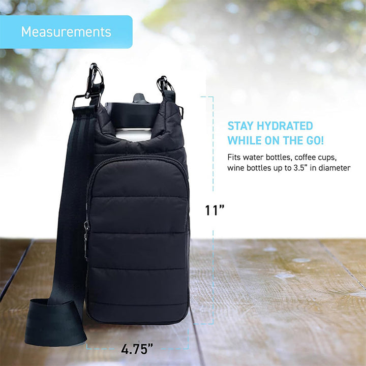 Insulated Water Bottle Carrying Bag with Versatile Compartments Stornfield