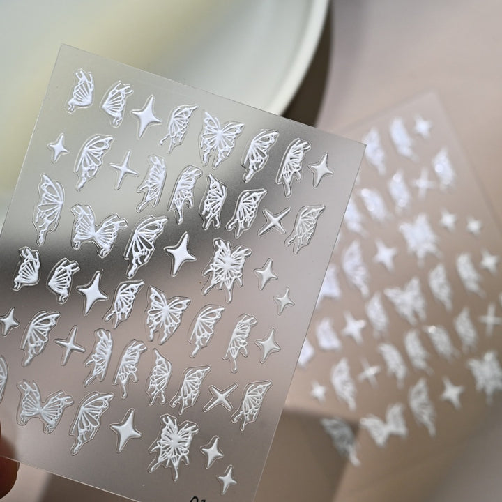 Butterfly Nail Art Stickers
