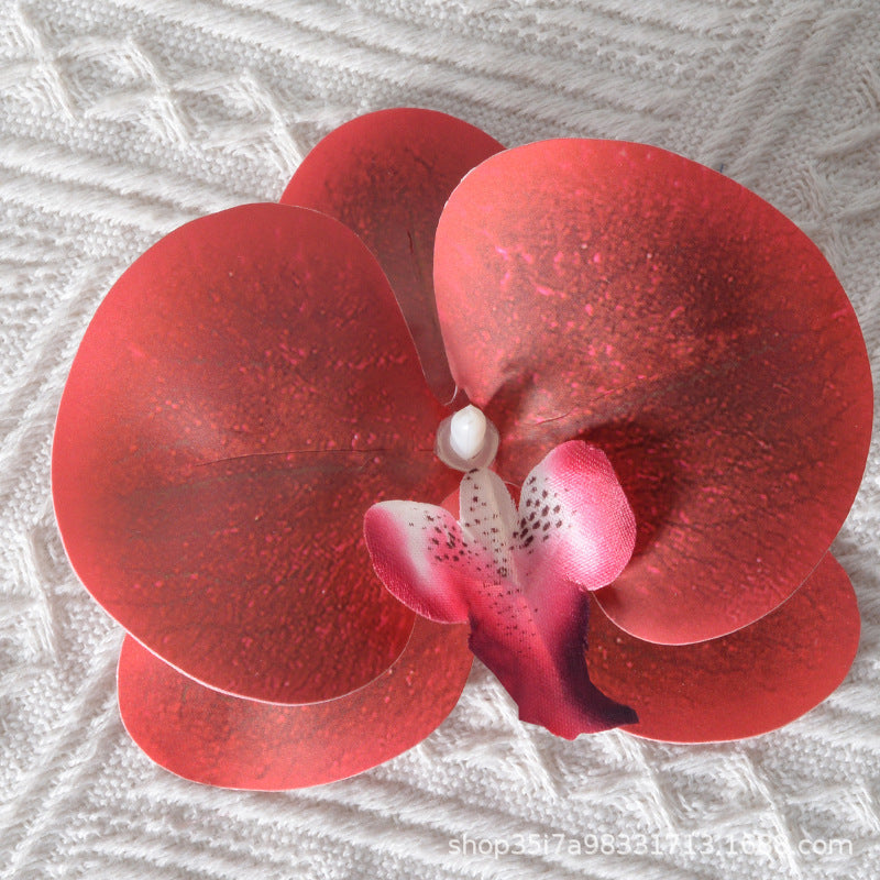 Elegant Fabric Orchid Hair Clip