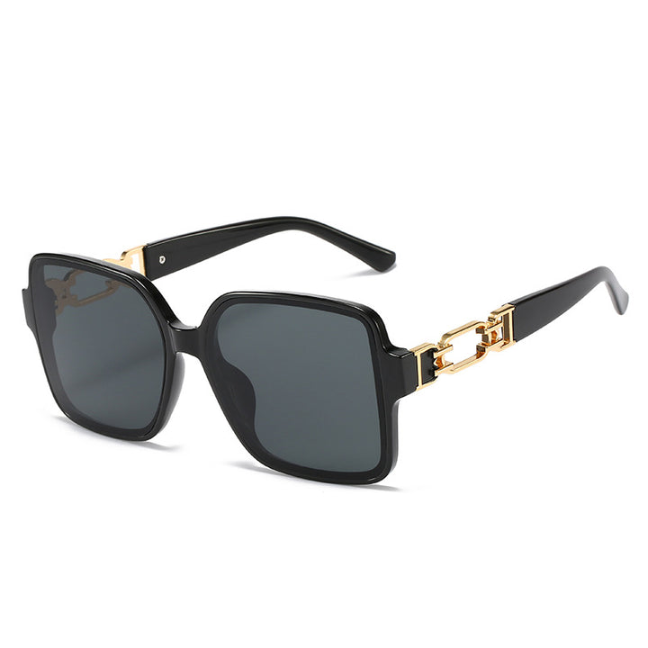Ladies stylish square sunglasses with luxurious hinge design Stornfield