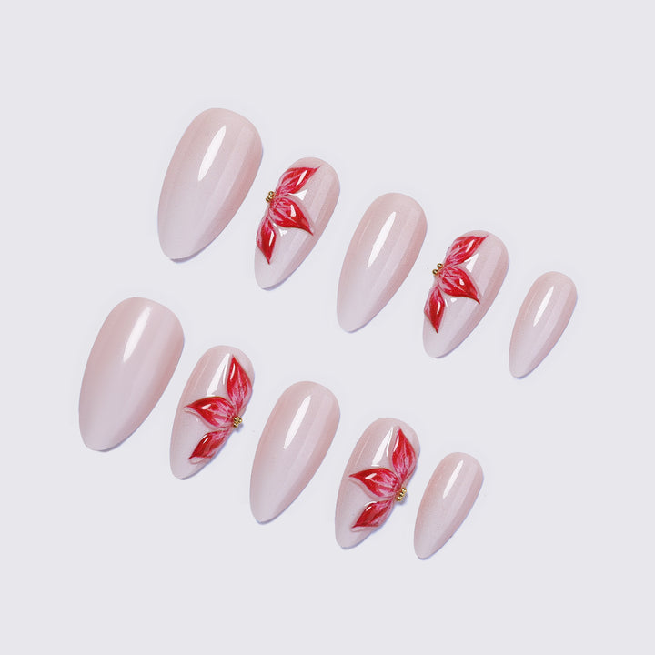 Artistic Floral Nail Decorations Stornfield