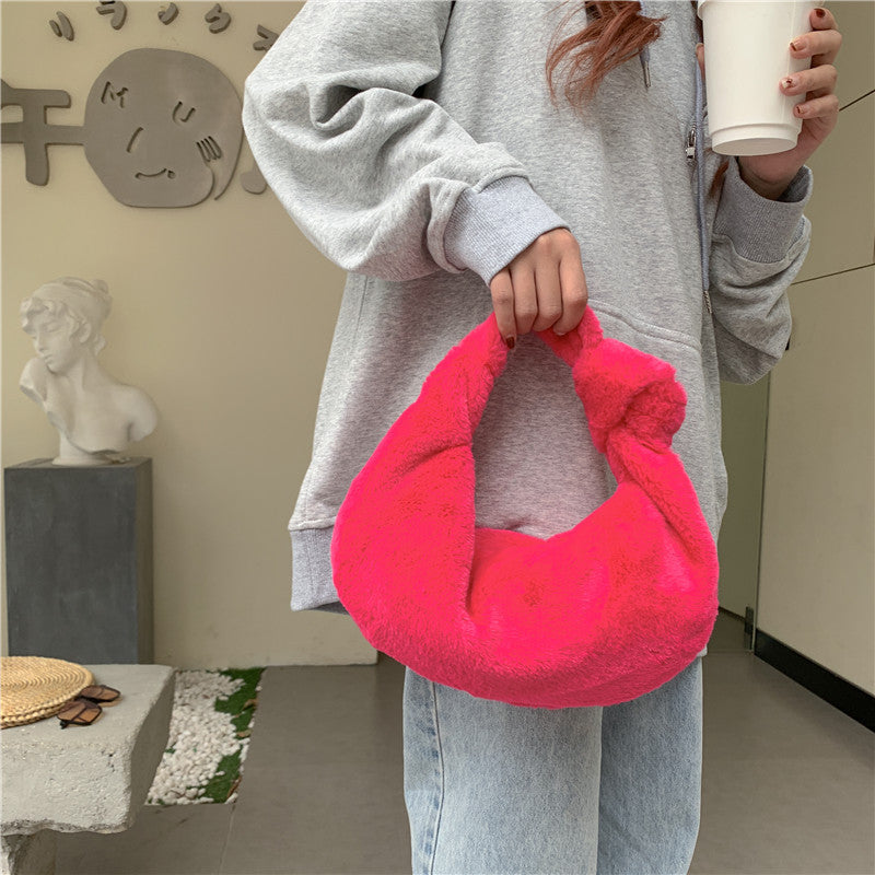 Soft Plush Everyday Handbag