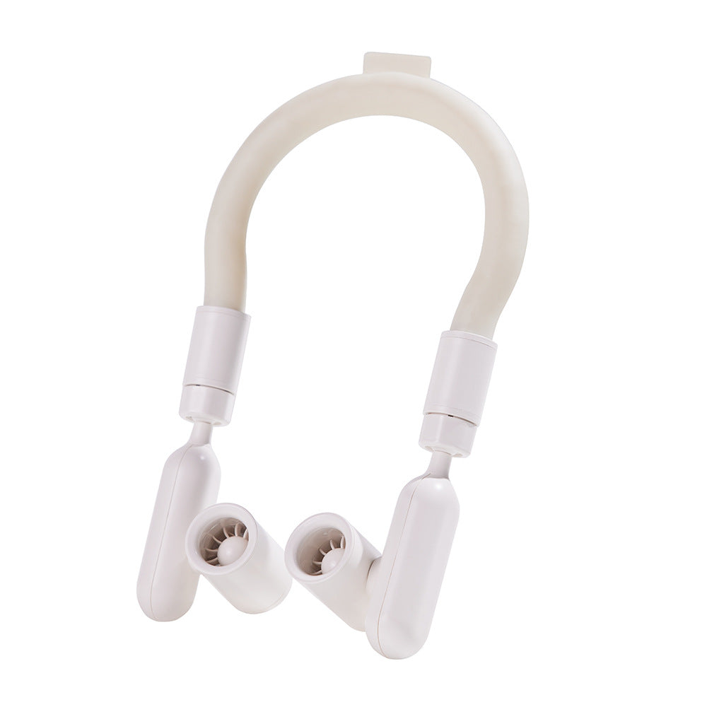 Ladies Portable Neck Fan with Dual Airflow Technology Stornfield