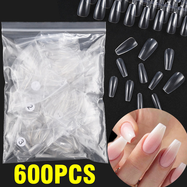 Premium Clear Soft Gel Nail Tips Collection Stornfield