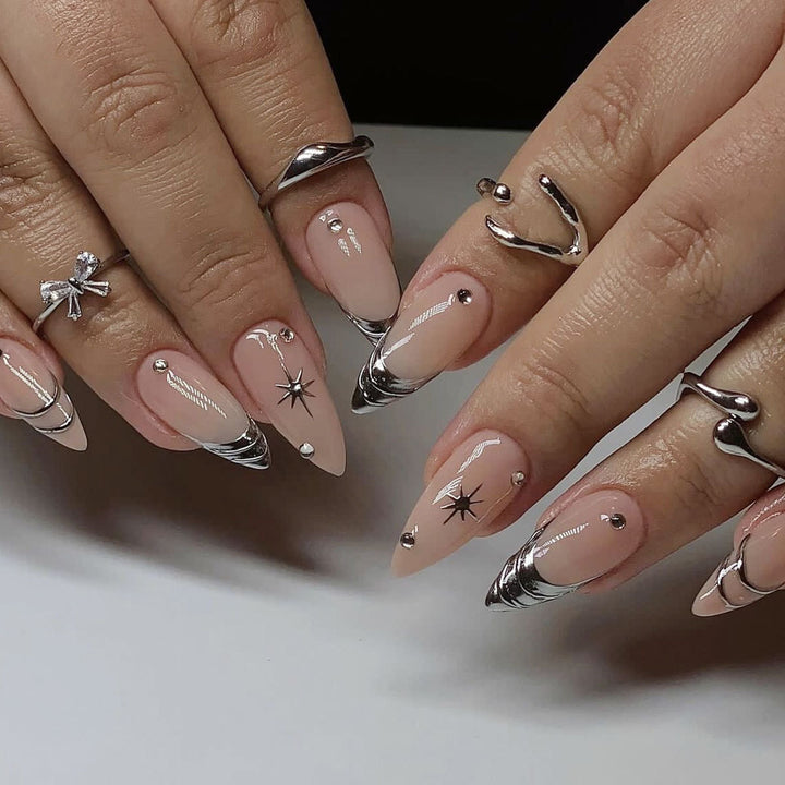 Glamorous Stiletto Nail Art Extensions Stornfield 1789713400