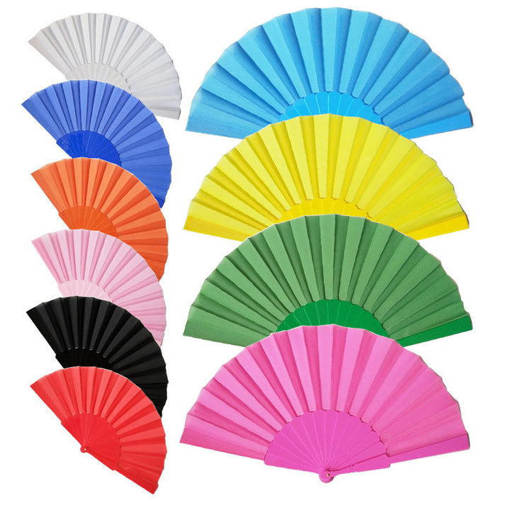 Ladies elegant hand fan made of high-quality paper and natural materials Stornfield