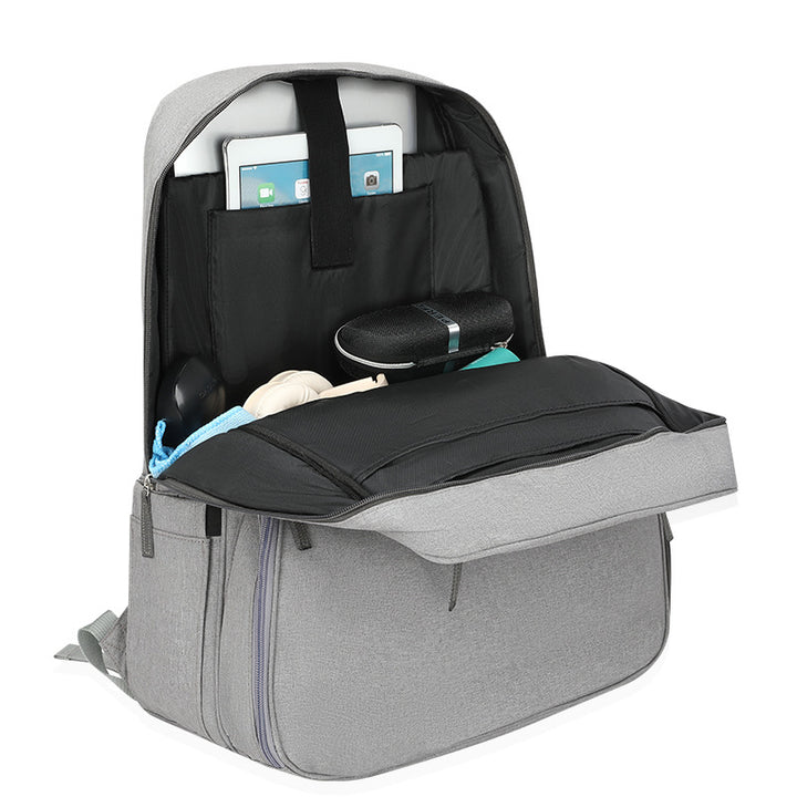Multi-Compartment Fitness Backpack with Shoe Storage Stornfield