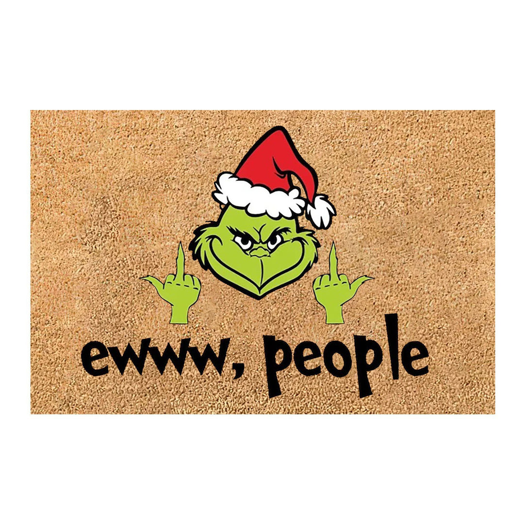 Quirky Holiday Themed Doormat