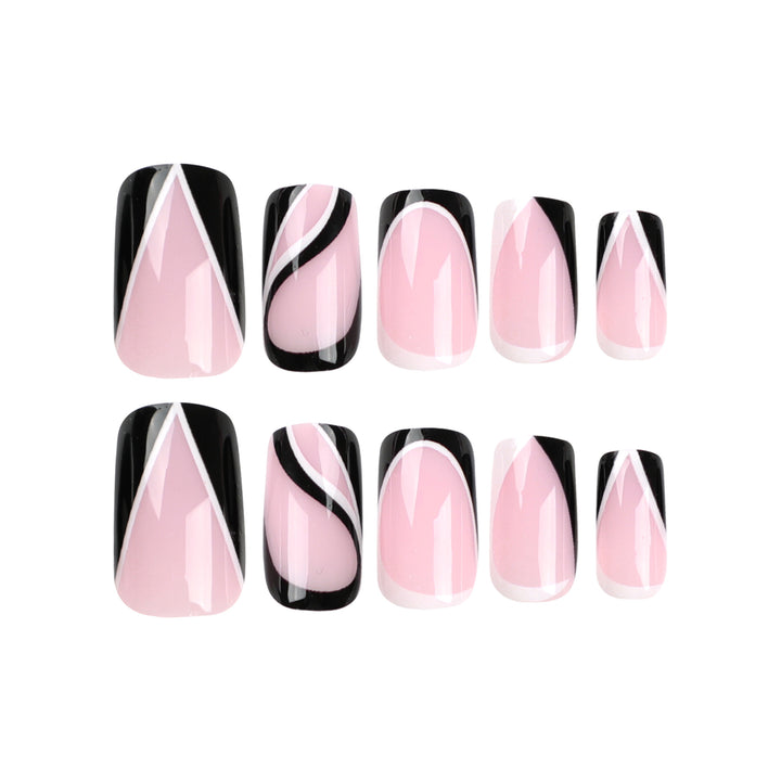 Artful Nail Extensions with Modern Design Stornfield